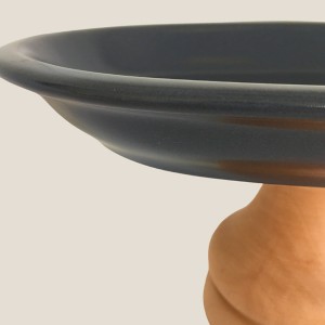 Balık Küçük Oval Ayaklı Sunum Tabağı - 4
