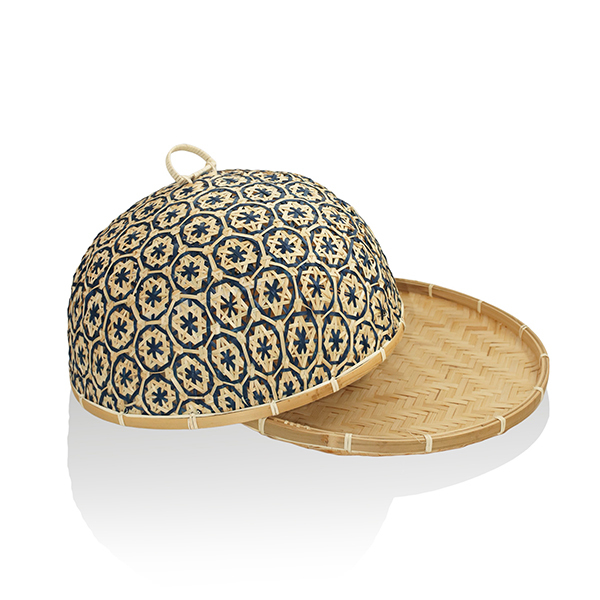 Bambu Natural Tepsi 42x42x25 cm - 1