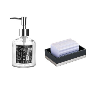 Banyo Sıvı Sabunluk Ve Akrilik Sabunluk - TepeHome