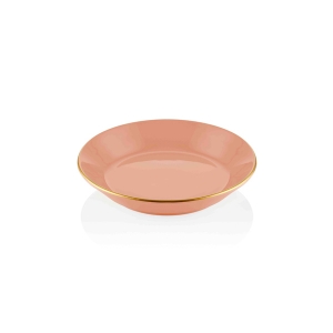 Basic Yemek Tabağı 6 Lı Set Somon Pembe - TepeHome (1)