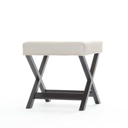 Bench Puf Dark Beyaz - TepeHome (1)