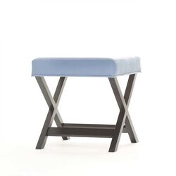 Bench Puf Dark Mavi - TepeHome