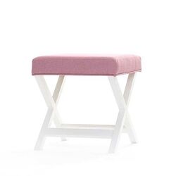 Bench Puf Light Pembe - TepeHome