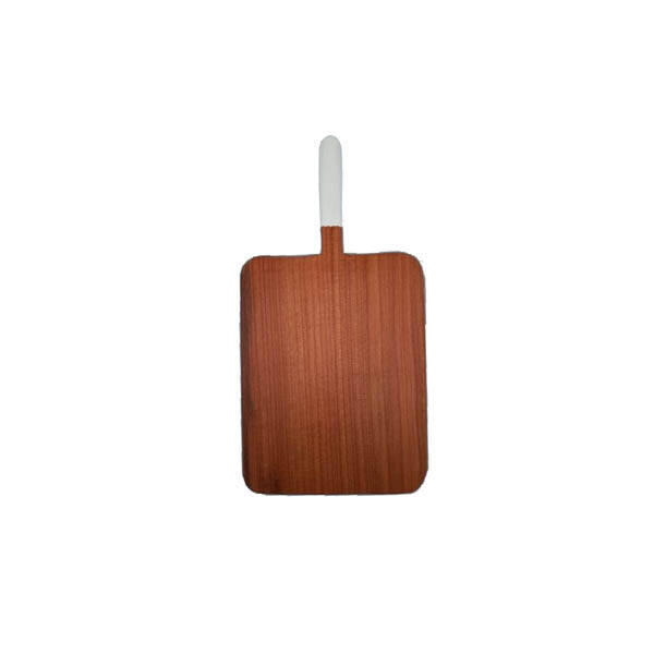 Beyaz Saplı Mini Sunum Tabağı - 1
