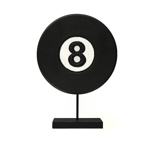 Black 8 Dekoratif Obje - TepeHome