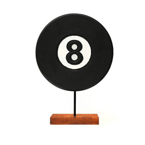 Black 8 Dekoratif Obje - TepeHome