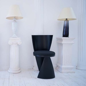 Black Ovi Sandalye - 3