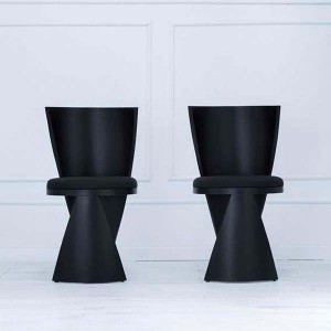 Black Ovi Sandalye - 4