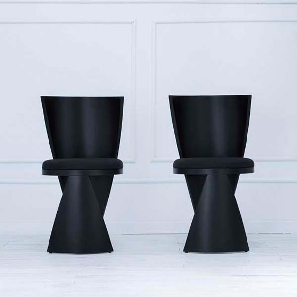 Black Ovi Sandalye - 4