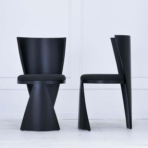 Black Ovi Sandalye - 5