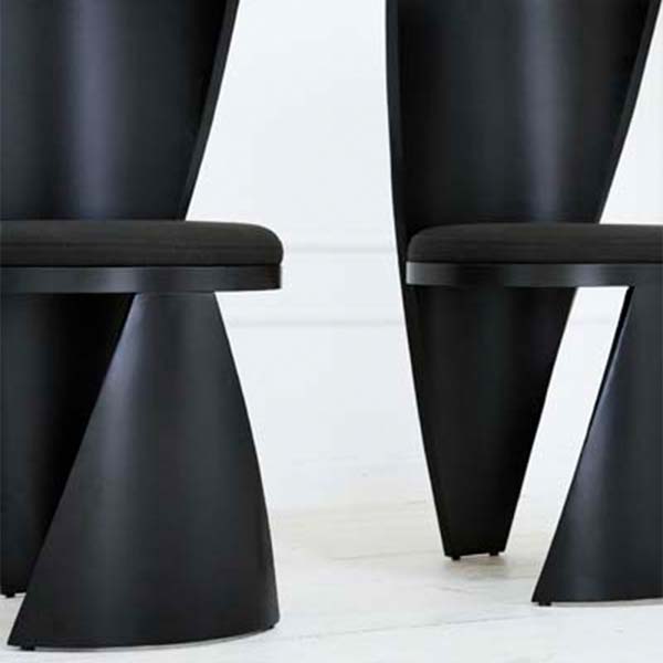 Black Ovi Sandalye - 6