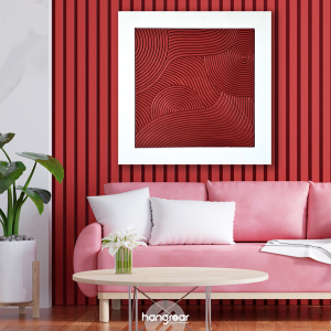 Blinxor Crimson Red Tablo - TepeHome (1)