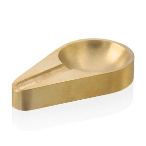 Brass Pirinç İnce Küllük 12x7 cm - TepeHome (1)
