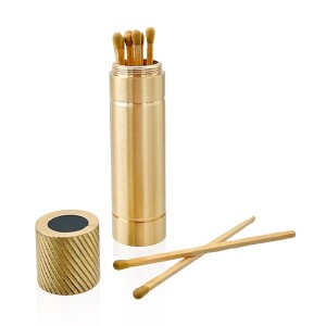 Brass Pirinç Kibritlik - TepeHome (1)