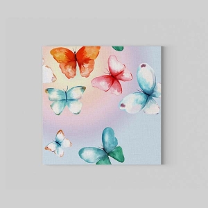Butterfly Dream Kanvas Tablo - TepeHome (1)