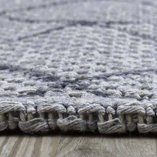 Casa Cotton Gri Antrasit Halı 21646A - 3
