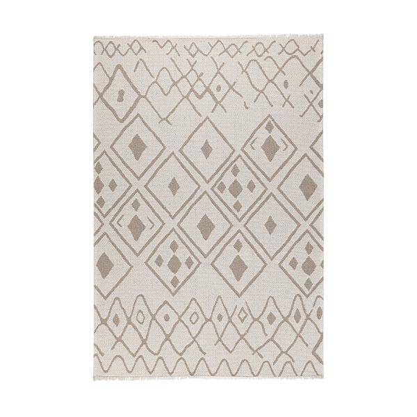 Casa Cotton Krem Vizon Halı 21645A - 1