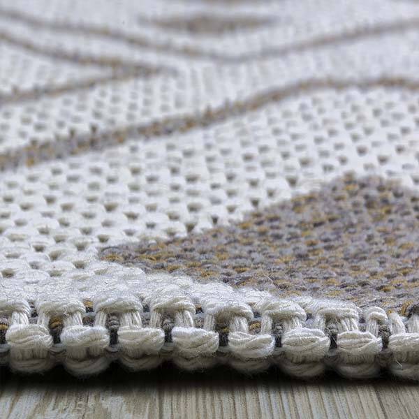 Casa Cotton Krem Vizon Halı 21645A - 4