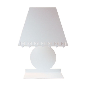 Cat Lamp - Beyaz Metal Abajur - TepeHome