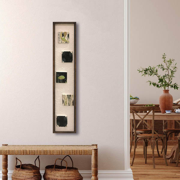 Etc Çerçeveli Taş Baskı 22X102Cm Tablo - 2
