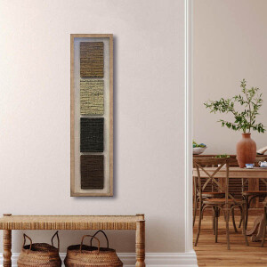 Etc Çerçeveli Taş Baskı 27X102Cm Tablo - TepeHome (1)