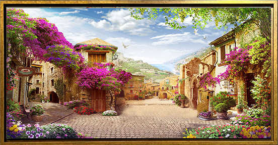 Çerçeveli Kabartmalı TabloÇMA-690-65125 - 1