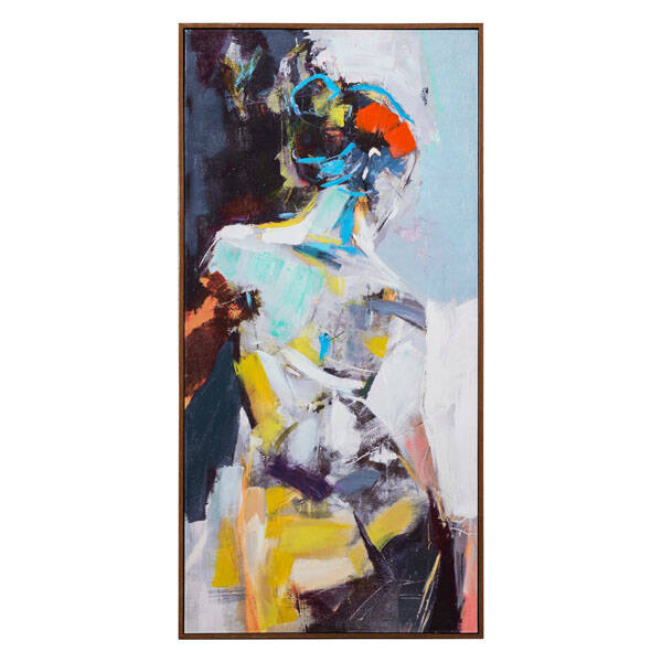 DK Çerçeveli Yağlı Boya Tablo 75X150 - 1