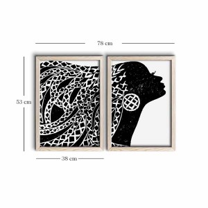 Çerçeveli Tablo 2PKCT-004 - 3