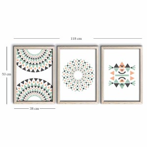 Çerçeveli Tablo 3PKCT-006 - 3