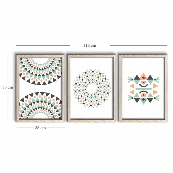Çerçeveli Tablo 3PKCT-006 - 3