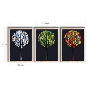 Çerçeveli Tablo 3PKCT-010 - 3