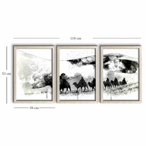 Çerçeveli Tablo 3PKCT-016 - 3
