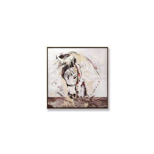 Etc Çerçeveli Yağlı Boya Tablo 124x124 - TepeHome