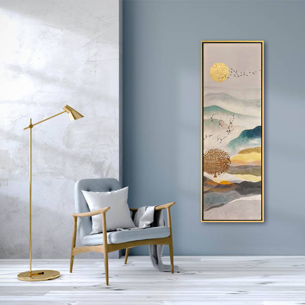 Etc Çerçeveli Yağlı Boya Tablo 40X120 Cm - 2