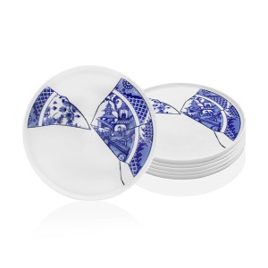 Chinoi Servis Tabağı 24 Cm - 6 Lı Set - TepeHome (1)