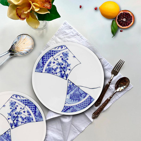 Chinoi Servis Tabağı 24 Cm - 6 Lı Set - 1