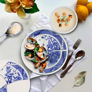 Chinoi Servis Tabağı 28 Cm - 6 Lı Set - TepeHome
