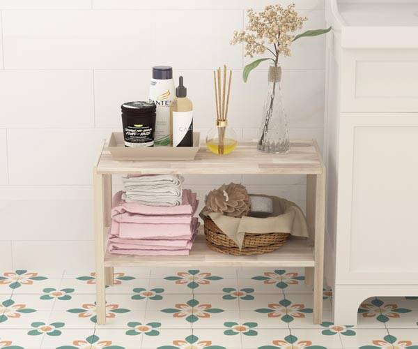 Çok Amaçlı Bench Fsc Acacia Organic Whit - 3