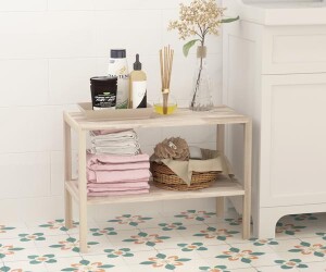 Çok Amaçlı Bench Fsc Acacia Organic Whit - TepeHome (1)