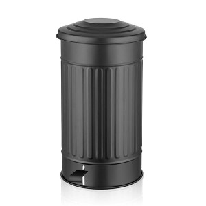 Çöp Kovası Mutfak 24 Lt Siyah - TepeHome (1)