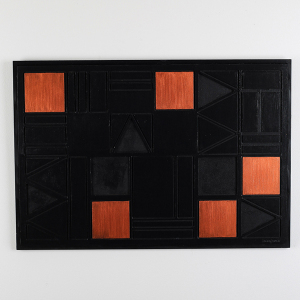 Copper and Black Tablo - TepeHome
