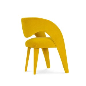 Cruz Sandalye Sarı - TepeHome