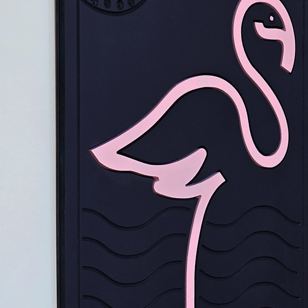Cute Flamingo Tablo - 4
