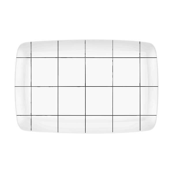 Daily Tunes Dikdörtgen Servis 34x25 cm - 1