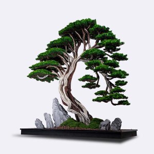 Deadwood Bonsai Tree Saksılı Çiçek - 4