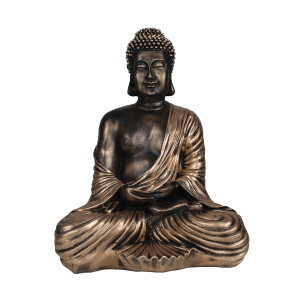 Dekoratif Obje Meditasyon Yapan Buddha - TepeHome