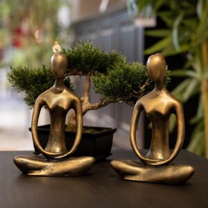 Dekoratif Obje Yogacı Kadın Elleri Kucak - TepeHome (1)