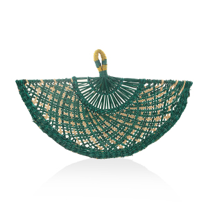 Dekoratif Yelpaze Duvar Dekoru 1x46x29cm - TepeHome