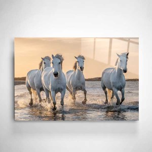Digi-Glass White Horses Cam Tablo - TepeHome (1)