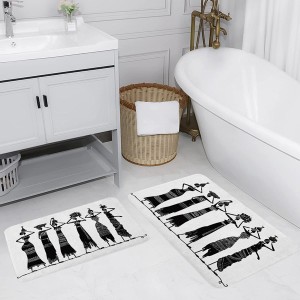 Dij. Baskılı 2'Li Banyo Paspas Tkm1 - TepeHome (1)